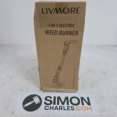 BOXED LIVMORE 3-IN-1 ELECTRIC WEED BURNER