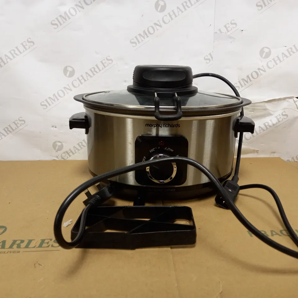 MORPHY RICHARDS 460009 SEAR, STEW AND STIR SLOW COOKER 3.5L