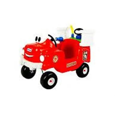 BOXED LITTLE TIKES SPRAY & RESCUE FIRE TRUCK