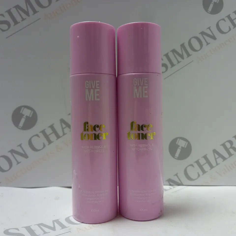 BOX OF 2 X 100ML GIVE ME FACE TONER