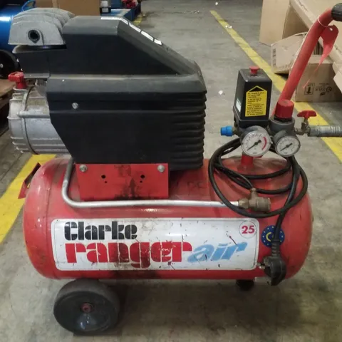 CLARKE RANGER 8/25 7CFM 24 LITRE 2HP AIR COMPRESSOR (230V)