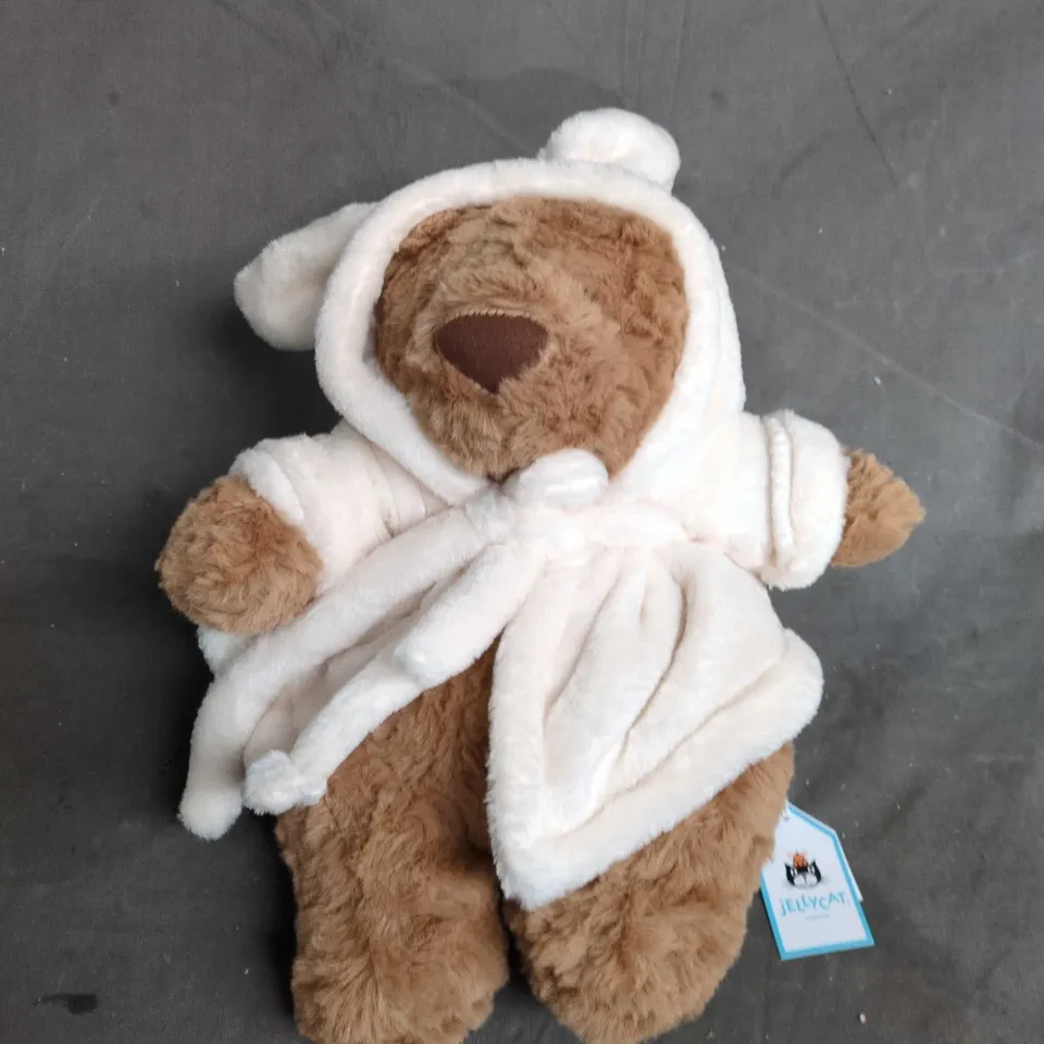 JELLYCAT I AM BATHROBE BARTHOLOMEW BEAR 