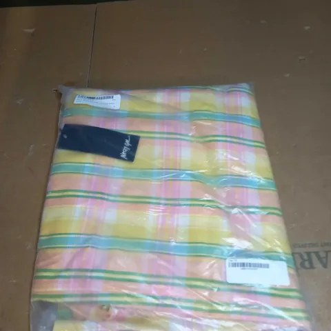 NASTY GAL CHECK PRINT LOW RISE TAILORED PANTS SIZE 8