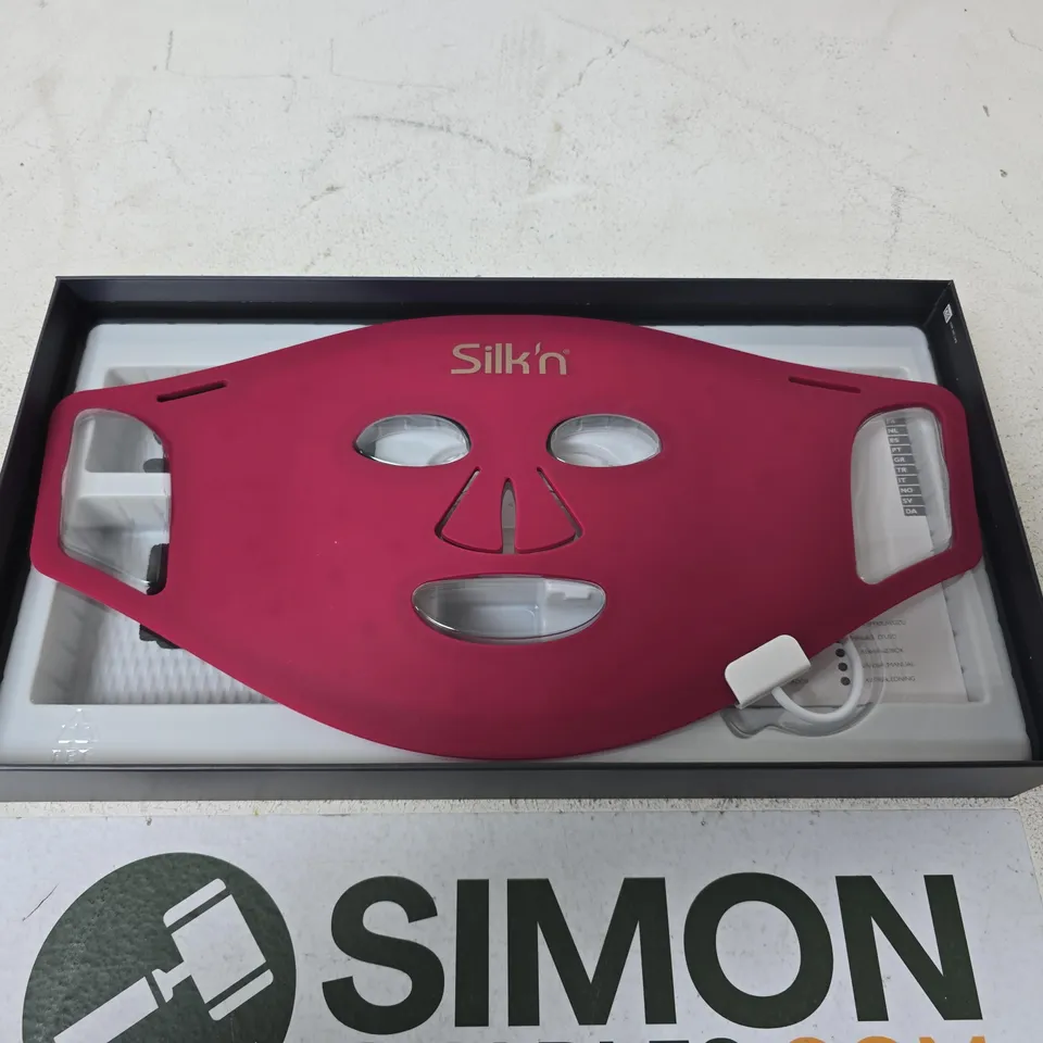 SILK'N LED FACE MASK – PINK