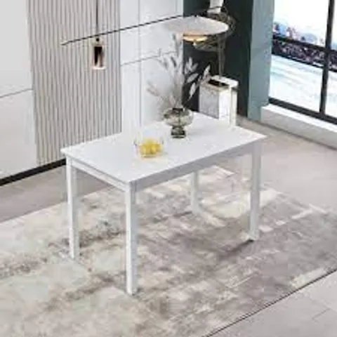 BOXED IZAAC RECTANGULAR DINING TABLE (1 BOX)