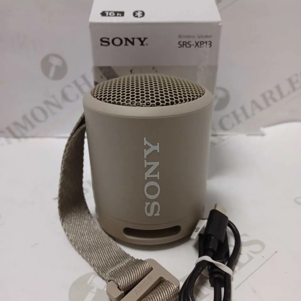 SONY WIRELESS SPEAKER SRS-XB13 RRP £54