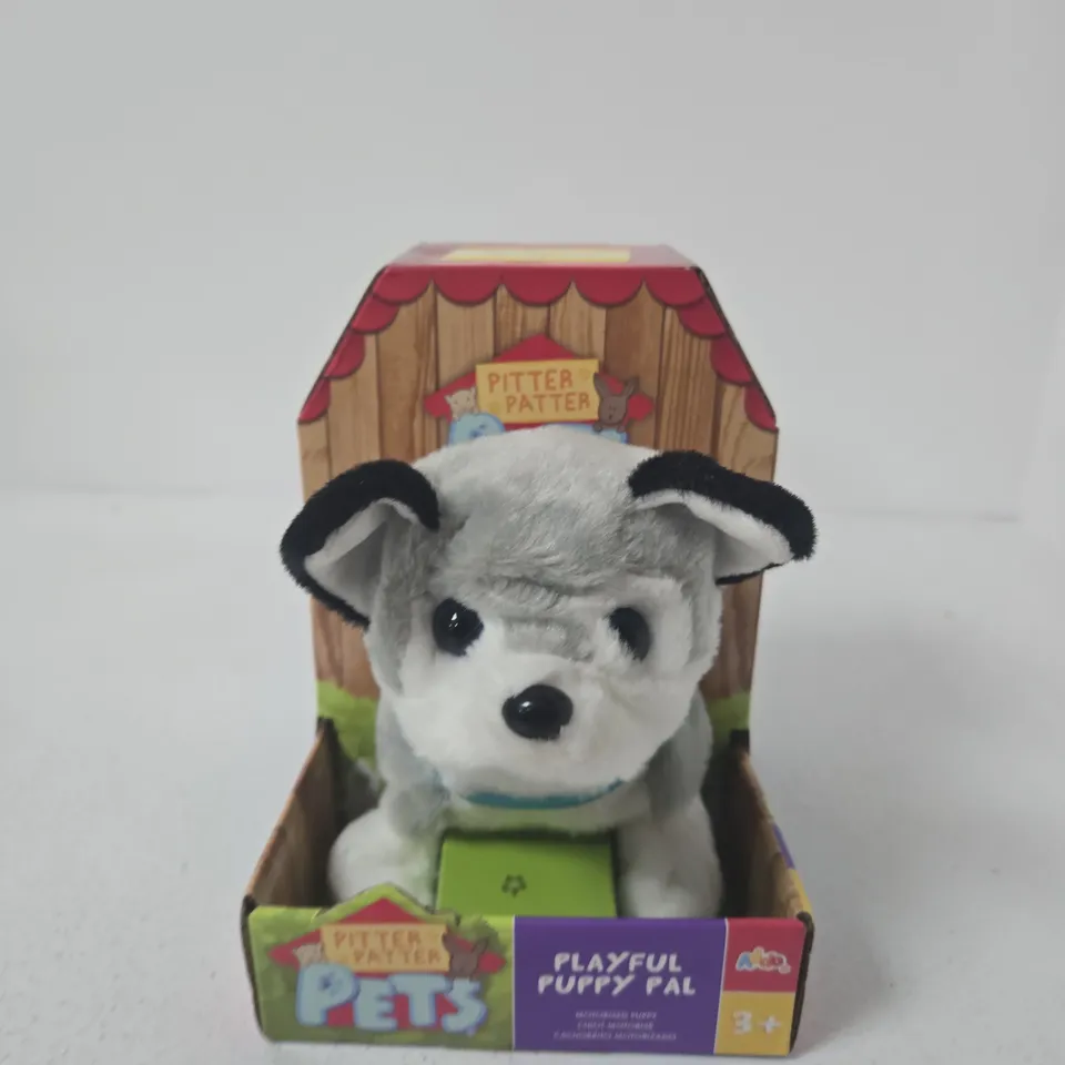 PITTER PATTER PETS PLAYFUL PUPPY PAL PLUSH DOG 