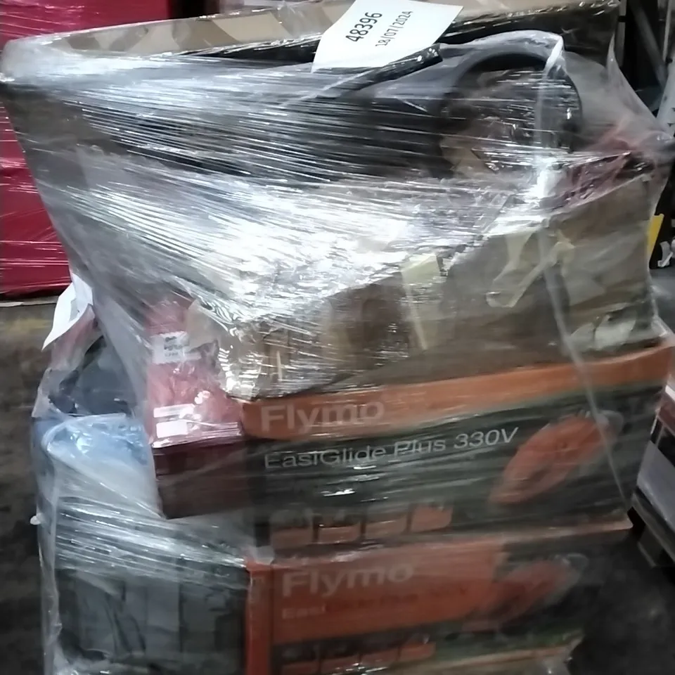 PALLET OF APPROXIMATELY 11 UNPROCESSED RAW RETURN HOUSEHOLD AND ELECTRICAL GOODS TO INCLUDE;
