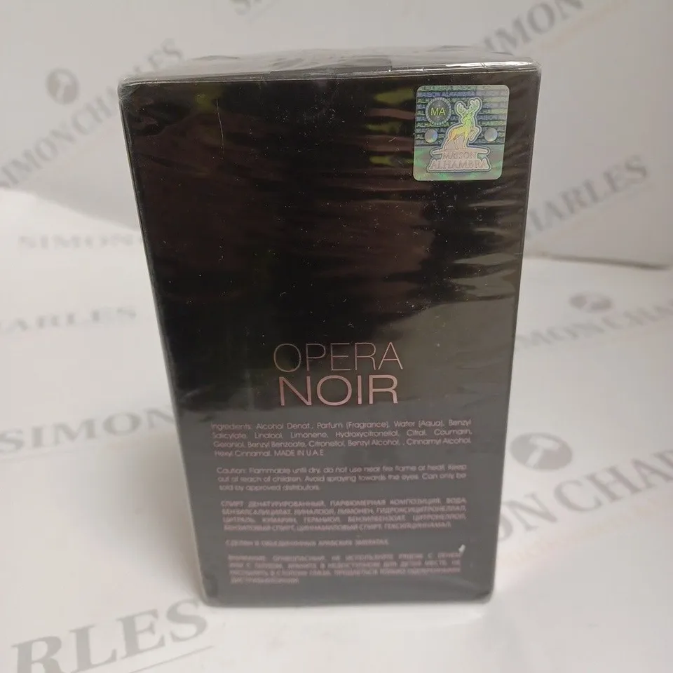 SEALED MAISON ALHAMBRA OPERA NOIR EAU DE PARFUM - 100ML