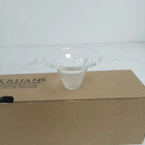 TOTE OF 6 SETS OF ST KILLIANS GLASS MINI VOTIVE CANDLE HOLDERS