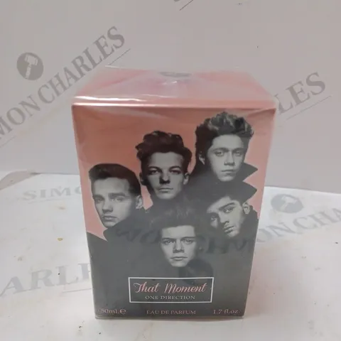 BOXED AND SEALED ONE DIRECTION THAT MOMENT EAU DE PARFUM 50ML