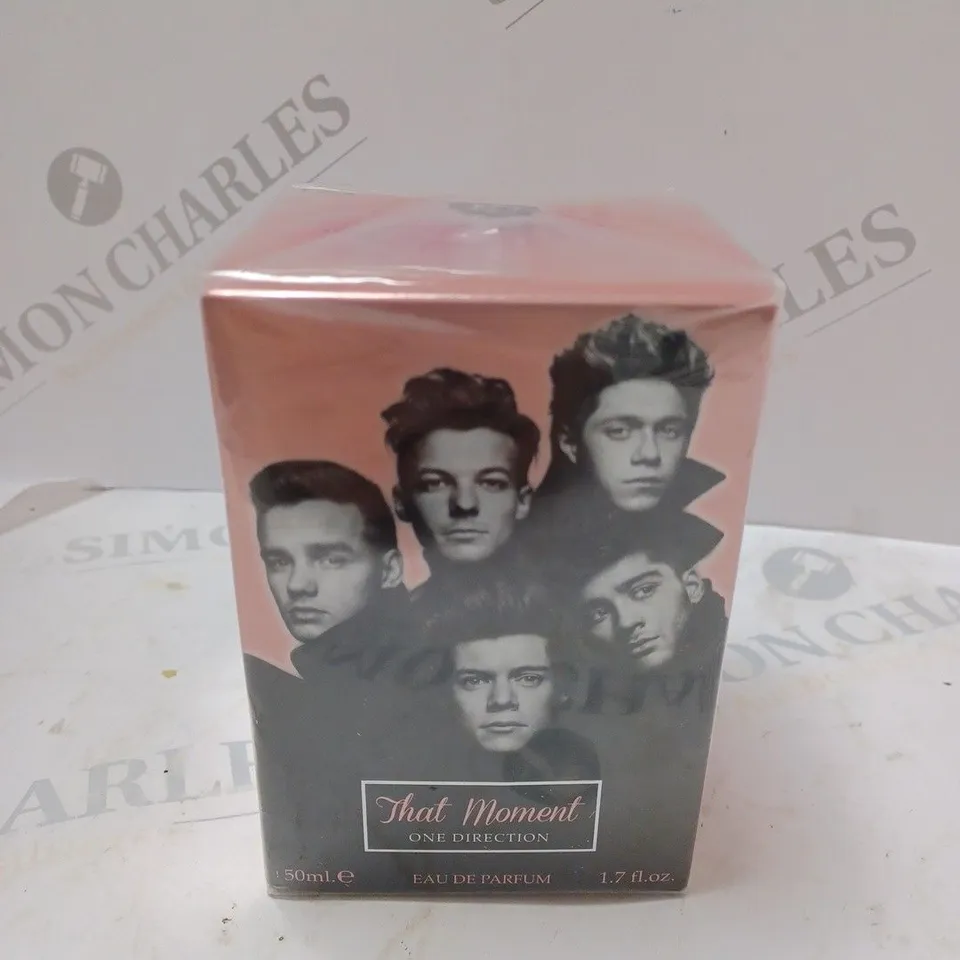 BOXED AND SEALED ONE DIRECTION THAT MOMENT EAU DE PARFUM 50ML