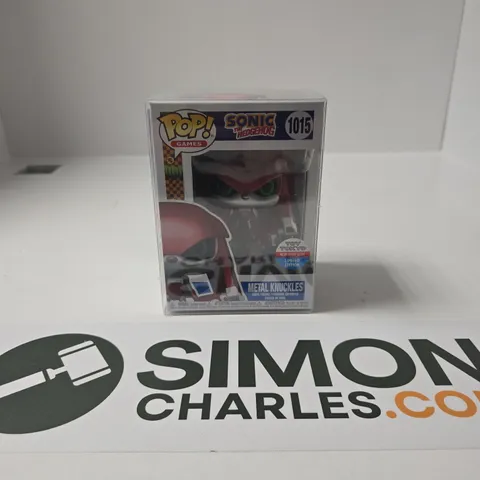 BOXED FUNKO POP GAMES SONIC THE HEDGEHOG METAL KNUCKLES - 1015