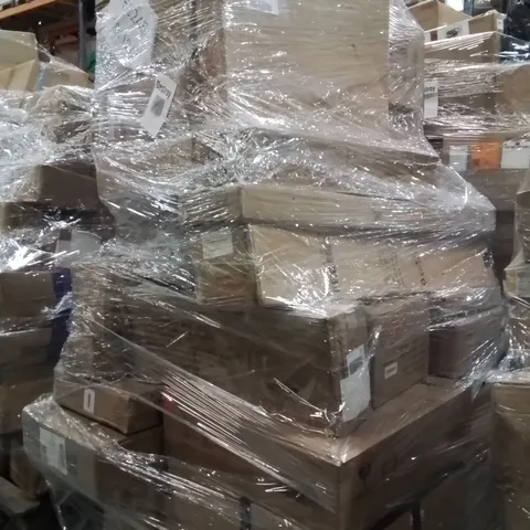 PALLET OF ASSORTED HOUSEHOLD GOODS AND PRODUCTS TO INCLUDE;KEYBOARD,ENAMEL POT,CHRISTMAS DECORATION 