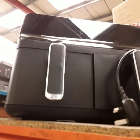 UNBOXED KEPLIN AIR FRYER WITH DUAL COOKING ZONES BLACK COLOUR