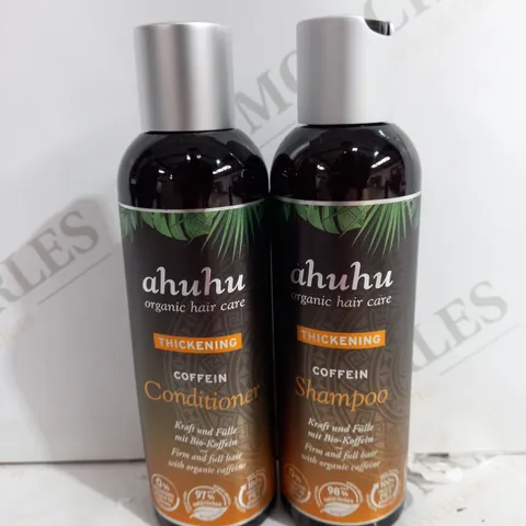 SET OF 2 AHUHU CONDITIONER & SHAMPOO