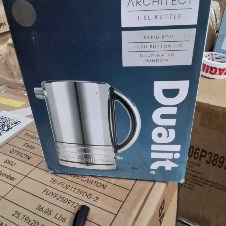BOXED DUALIT 2300W 1.5L ARCHITECT KETTLE 