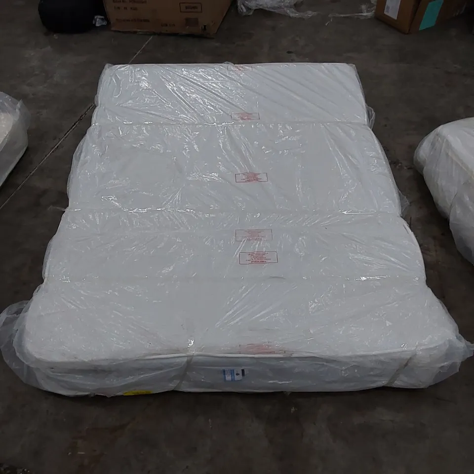 BAGGED QUILTO MEMORY SPRUNG OPEN COIL 4'6" DOUBLE BED