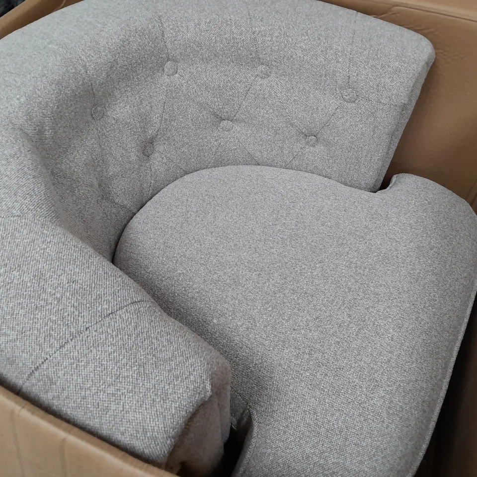 BOXED MARLEY FABRIC CHAIR - COLLECTION ONLY  RRP £259