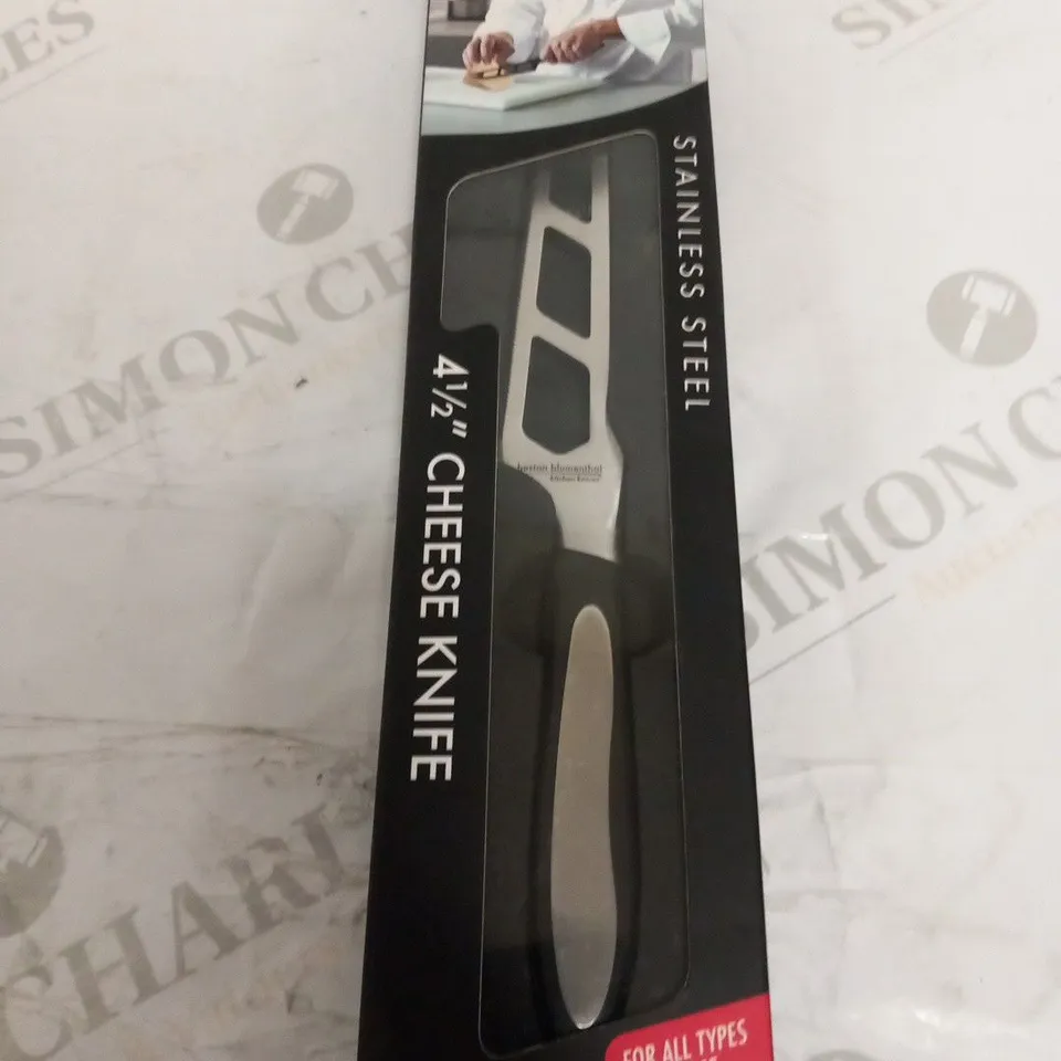 BRAND NEW BOXED GRUNWERG HESTON BLUMENTHAL KITCHEN KNIVES 4.5" CHEESE KNIFE