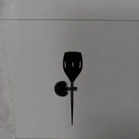 BOXED CASA REGAL SCONCE FASHION IN BLACK