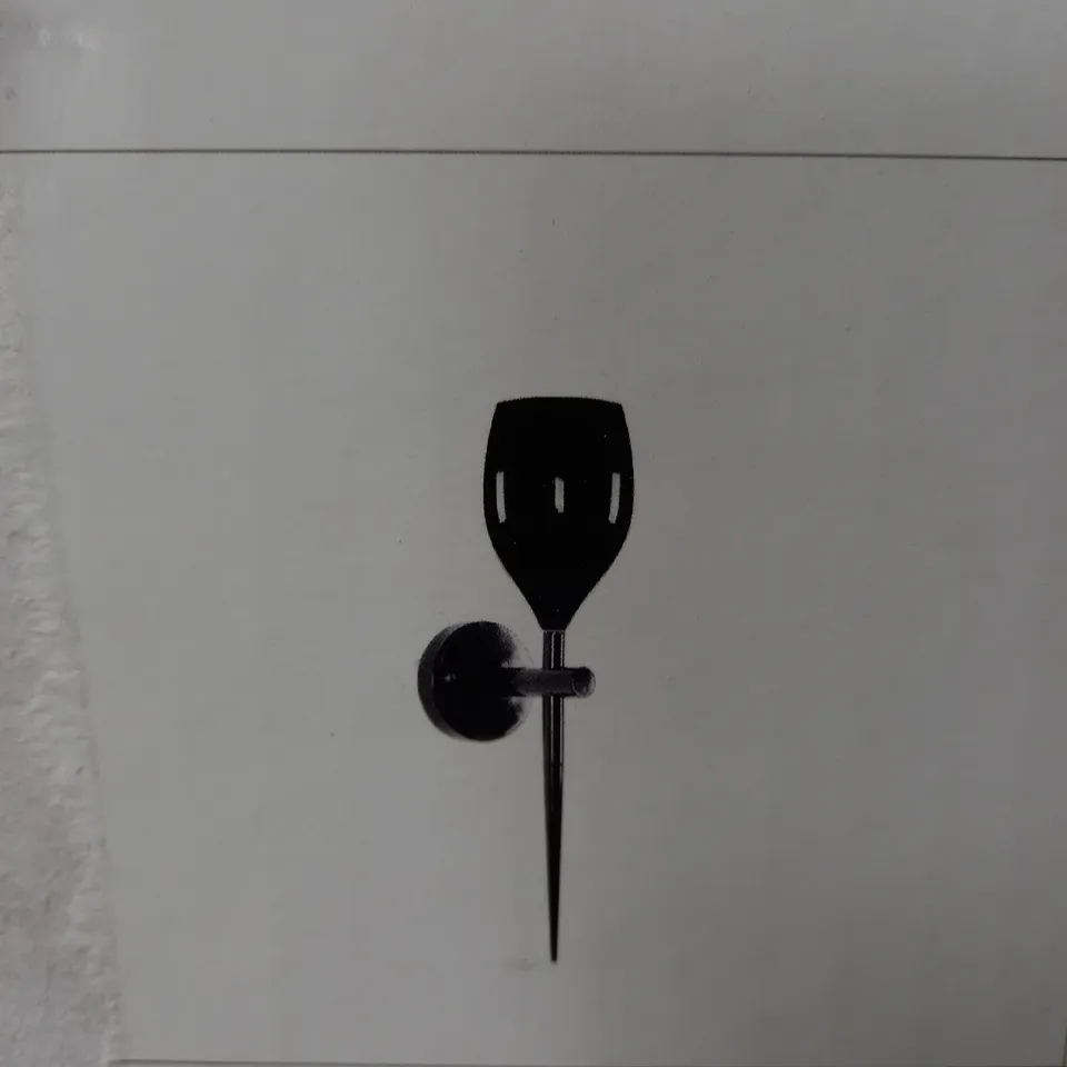 BOXED CASA REGAL SCONCE FASHION IN BLACK