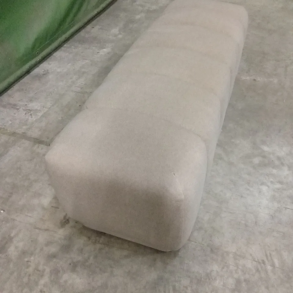 DANETTI LILLIAN MOCHA PLUSH FABRIC BENCH RRP £279