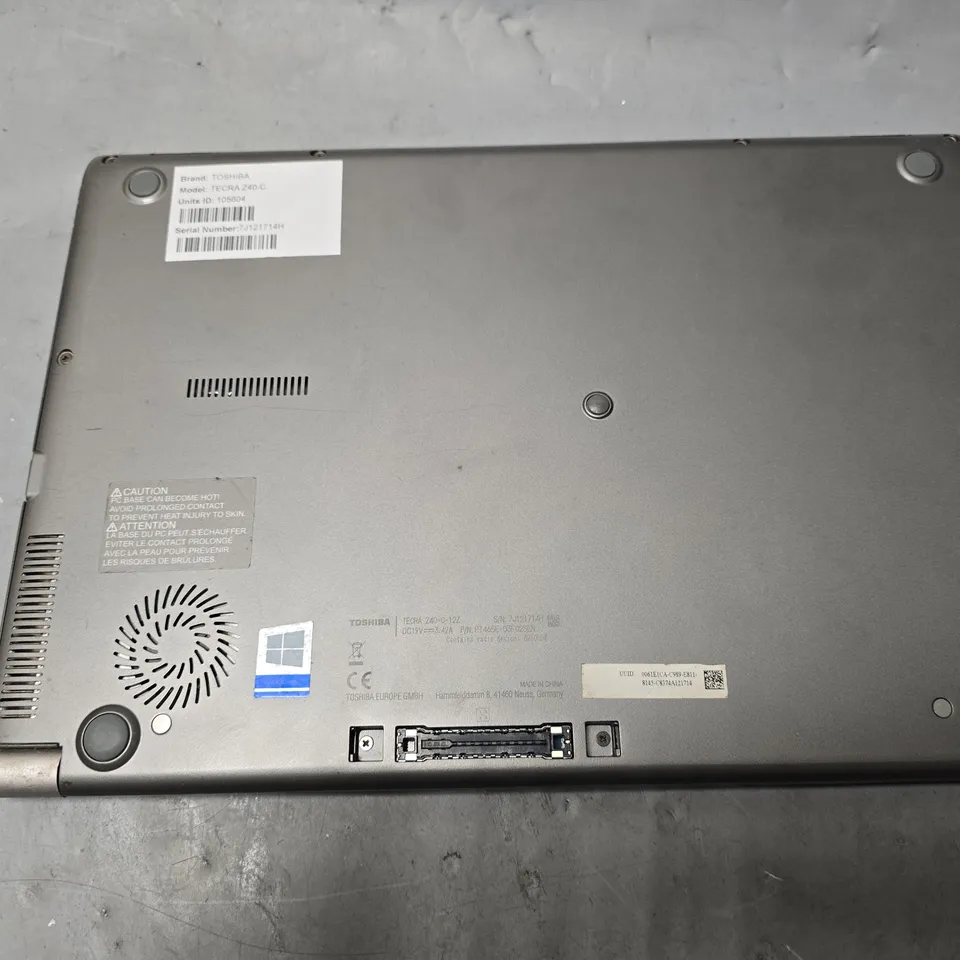 TOSHIBA TECRA Z40-C LAPTOP 