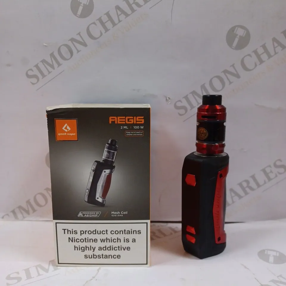 BOXED GEEKVAPE AEGIS MAX KIT IN RED PHOENIX 