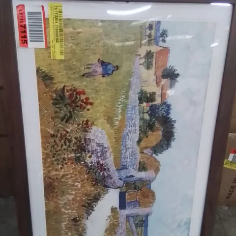 FARMHOUSE IN PROVENCE BY VINCENT VAN GOGH CANVAS PRINT