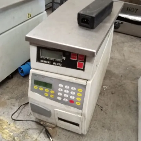 HERBERT BC-702 CHECK-WEIGHING SCALE & LABELER 