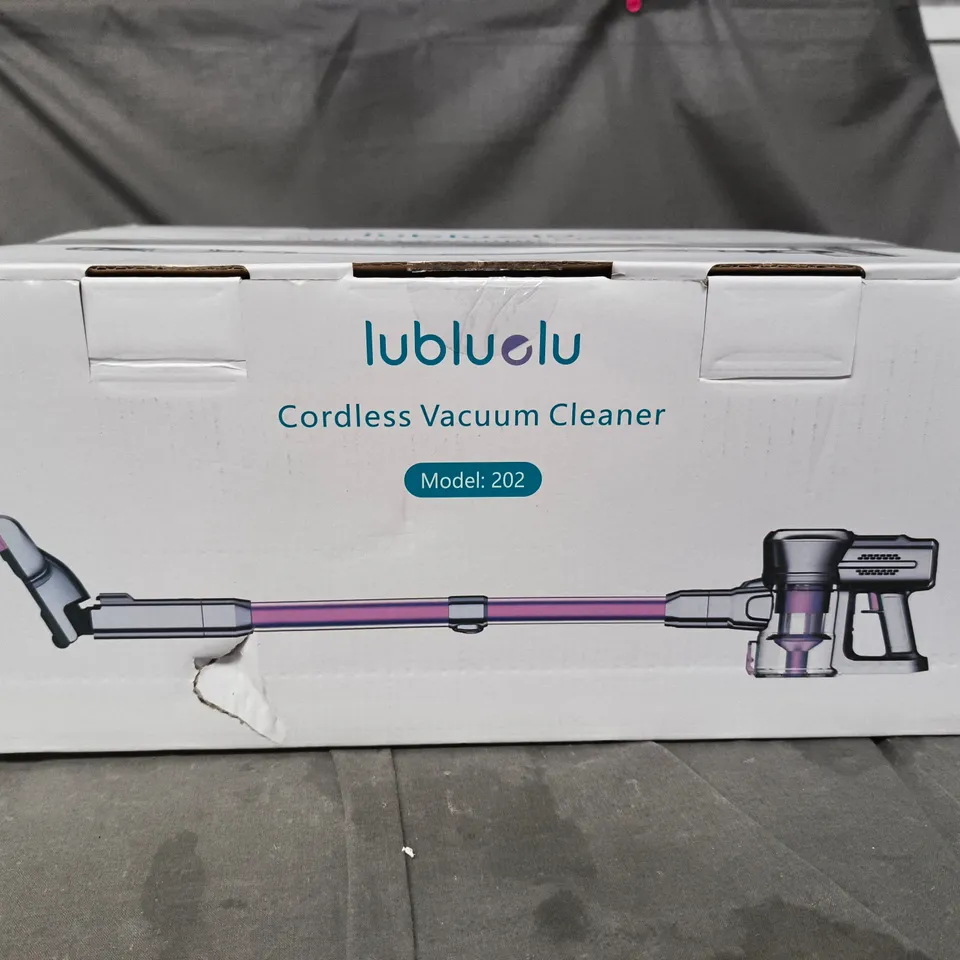 CORDLESS VACUUM CLEANER – MODEL 202 (LUBLULU)