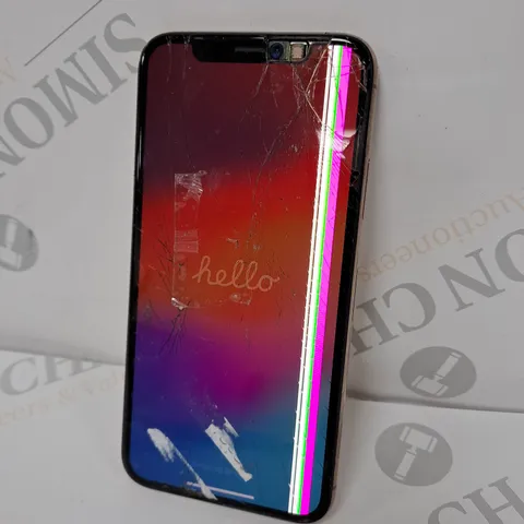 APPLE IPHONE XS IN ROSE GOLD