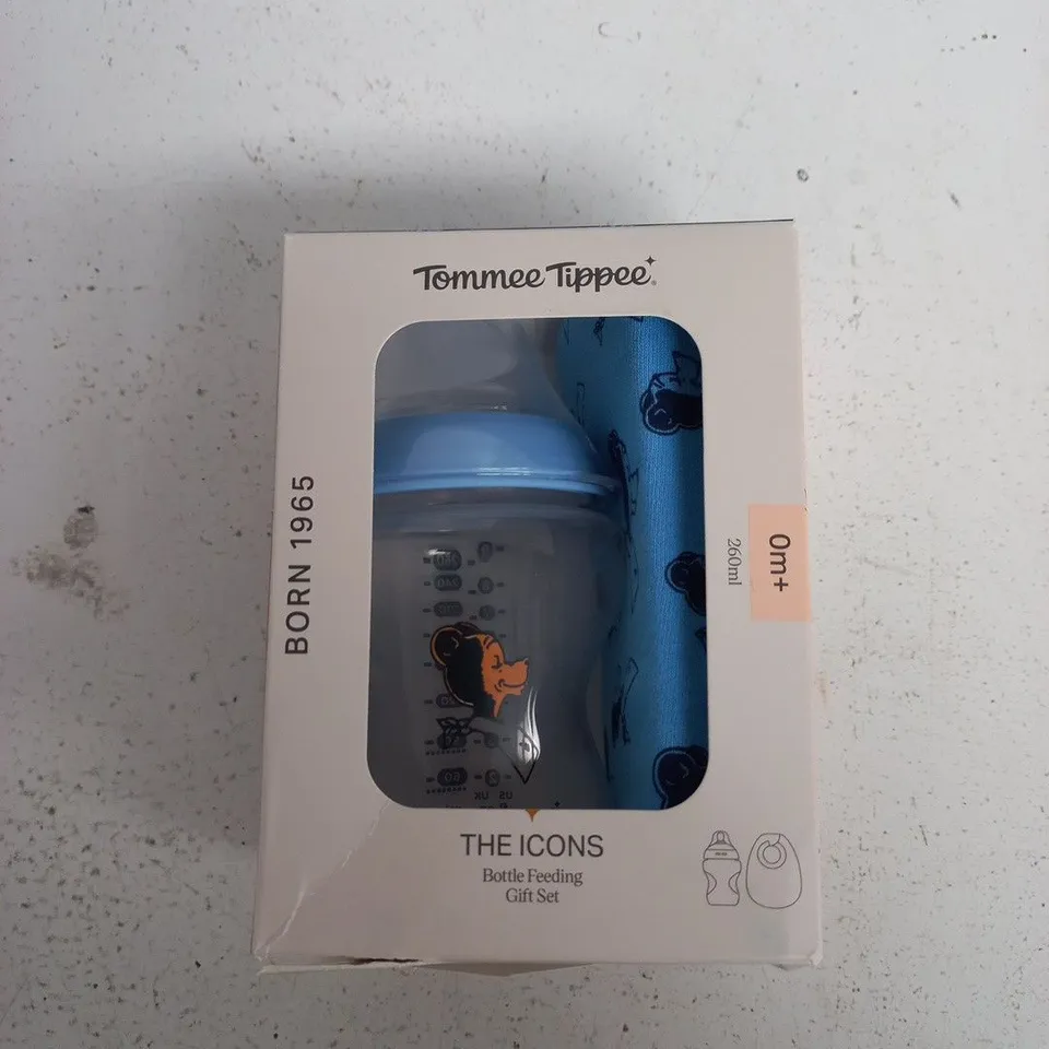 TOMMEE TIPPEE THE ICONS BOTTLE FEEDING GIFT SET – 0M+ (260ML)