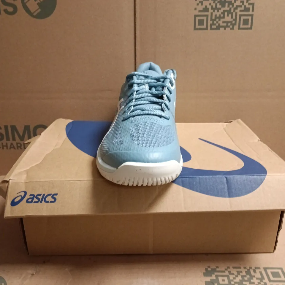 ASICS MEN'S RUNNING SHOES – BLUE/GREY UK 8 (US 9, EU 42.5) – BOXED