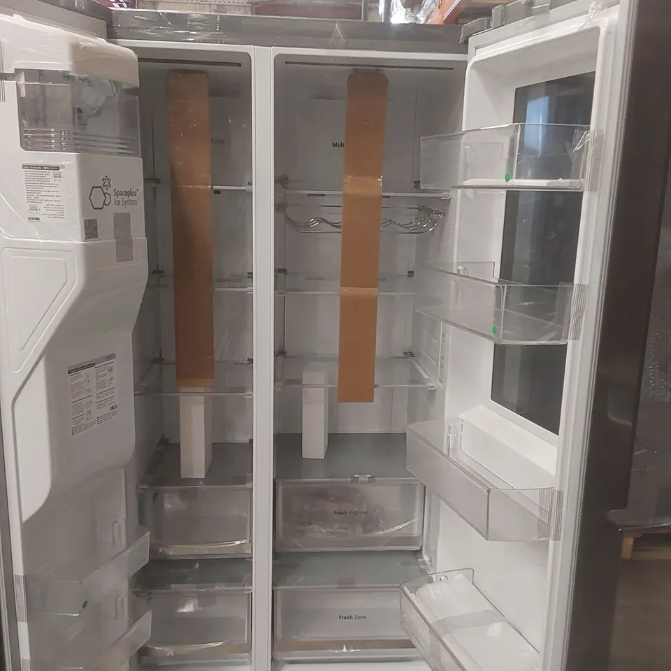 LG GSGV80PYLL 635L SMART INVERTER AMERICAN STYLE FRIDGE FREEZER PRIME SILVER