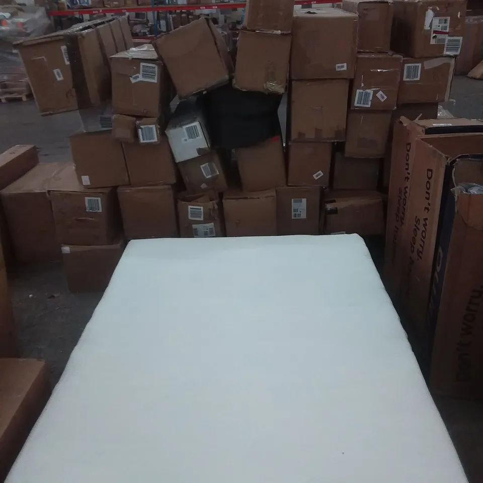 (UNPACKAGED) THE EMMA KINGSIZED MATRESS GREY/WHITE 