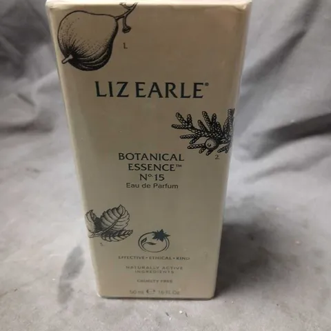 BOXED AND SEALED LIZ EARLE BOTANICAL ESSENCE N0 15 EAU DE PARFUM 50ML