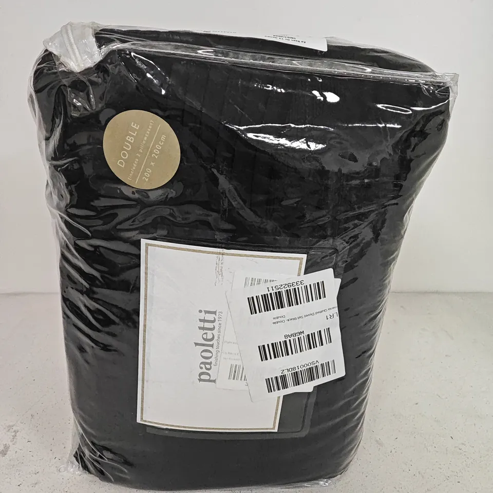 PAOLETTI PALMERIA QUILTED DUVET COVER SET