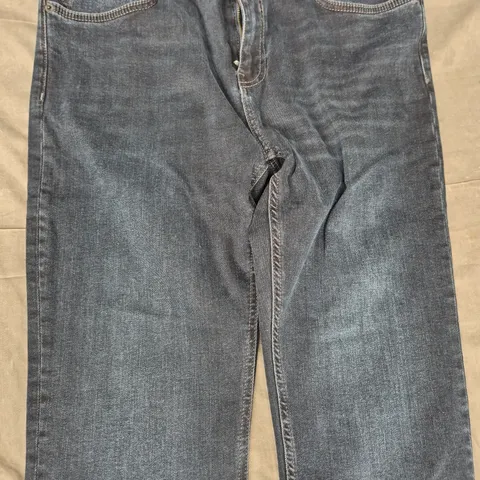 A-FRAME SKINNY FIT JEANS IN BLUE SIZE 34R