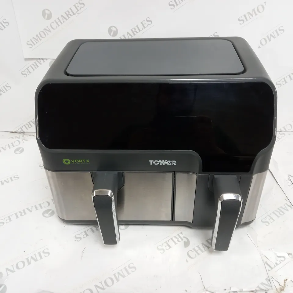 BOXED TOWER VORTEX T17099 ECO DUO DIGITAL AIRFRYER