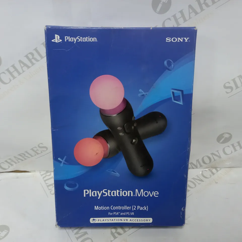 SONY PLAYSTATION MOVE MOTION CONTROLLERS FOR PS4 AND PS VR