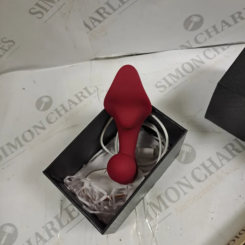 BOX OF 5 ASSORTED ITEMS TO INCLUDE ARTFONE, FOOTMASSAGER, DECOR LAMPS