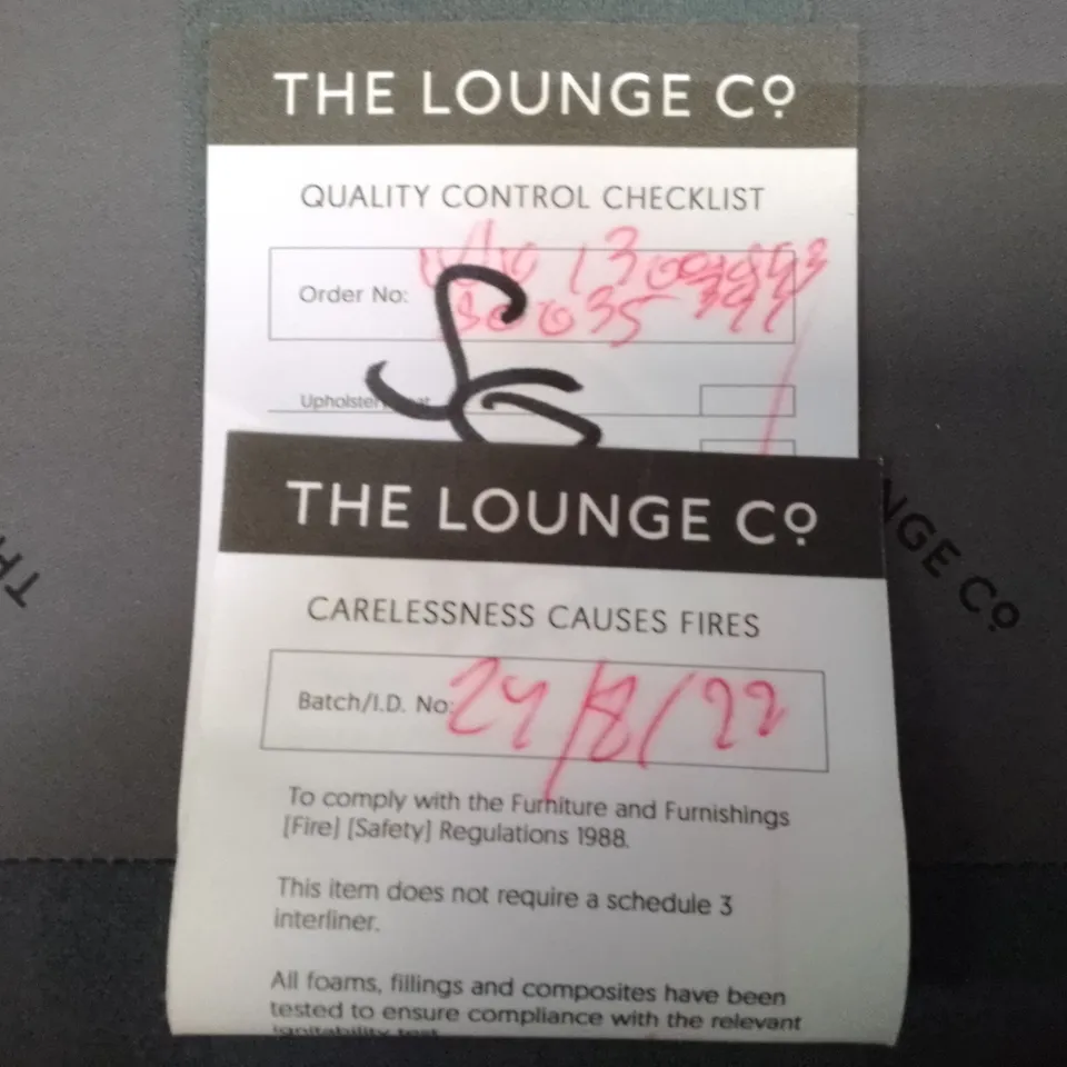 QUALITY DESIGNER THE LOUNGE CO. ISOBEL SOFA SECTIONS - CITY HALL FABRIC