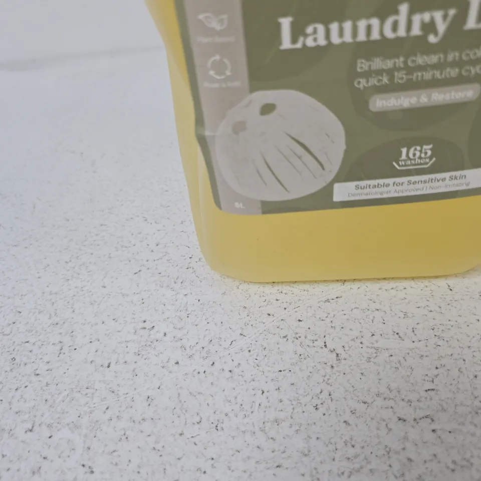 LAUNDRY LIQUID – NON-BIO, COCONUT SCENT, 165 WASHES 5L 