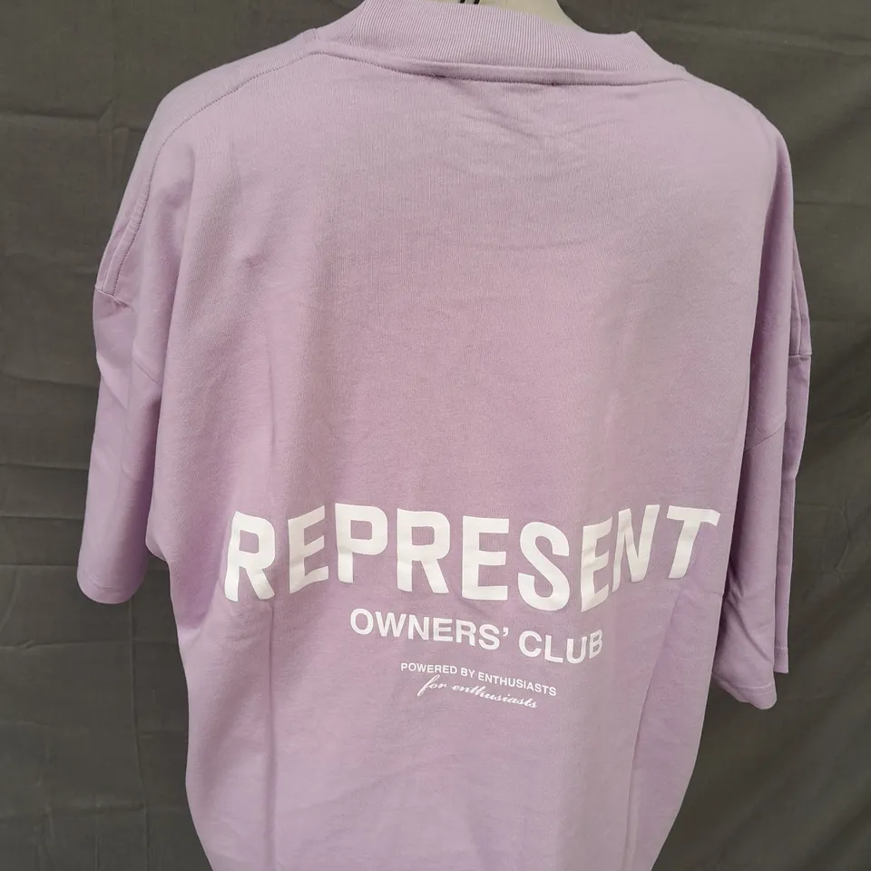 REPRESENT OWNERS CLUB T-SHIRT SIZE L 