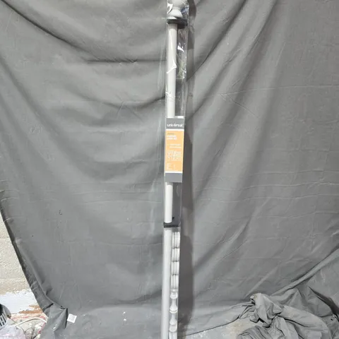 UNIVERSAL WOOD CURTAIN POLE KIT – 120 CM LENGTH, 28 MM DIAMETER