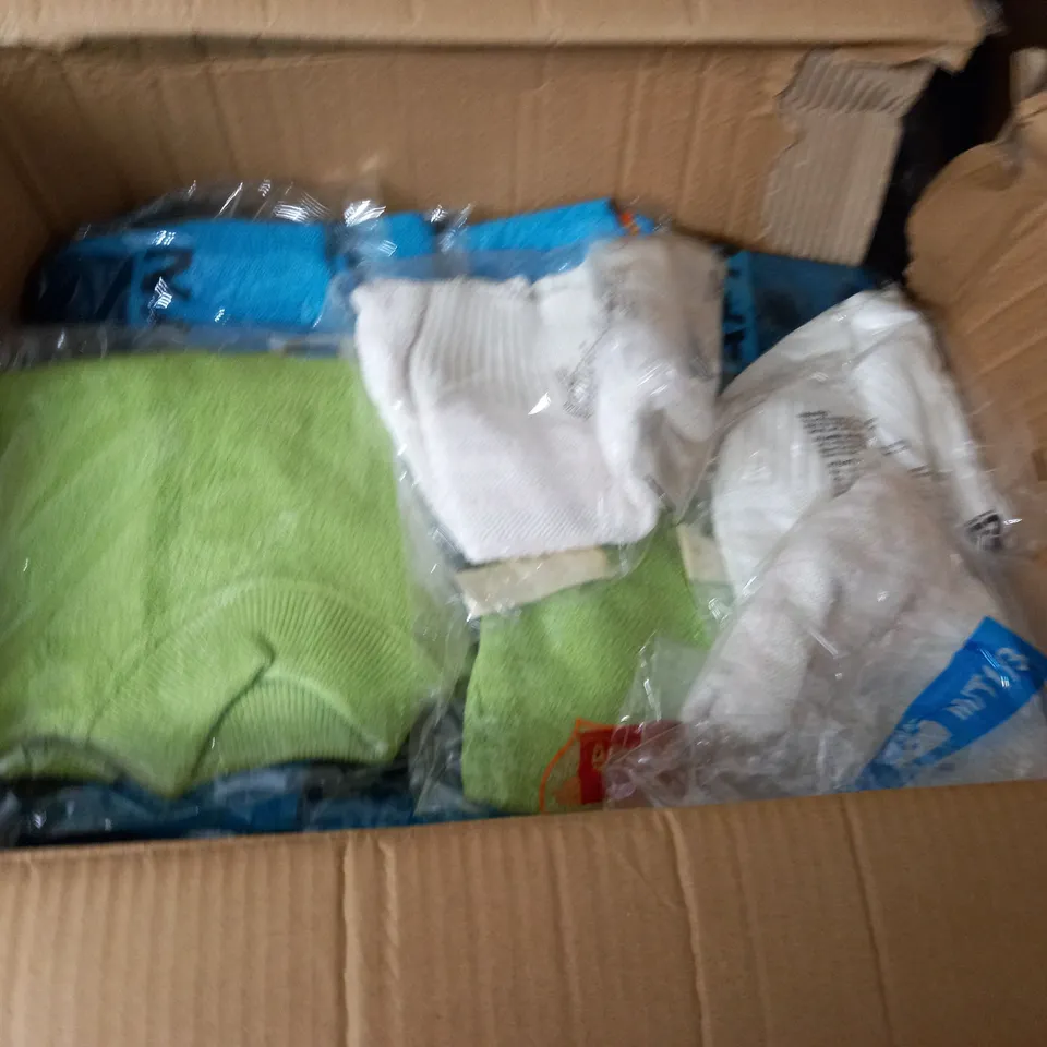 LARGE QUANTITY OF ASSORTED BAGGED CLOTHING ITEMS IN VARIOUS SIZES