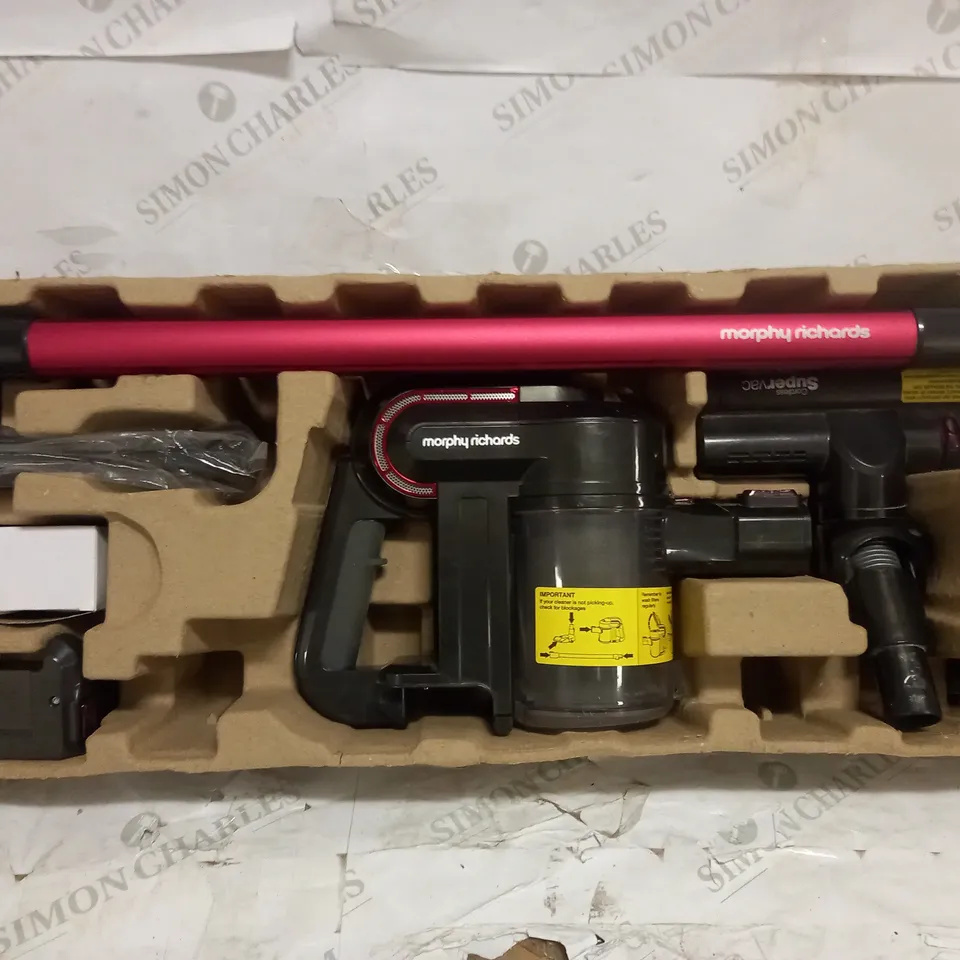 MORPHY RICHARDS CORDLESS SUPERVAC