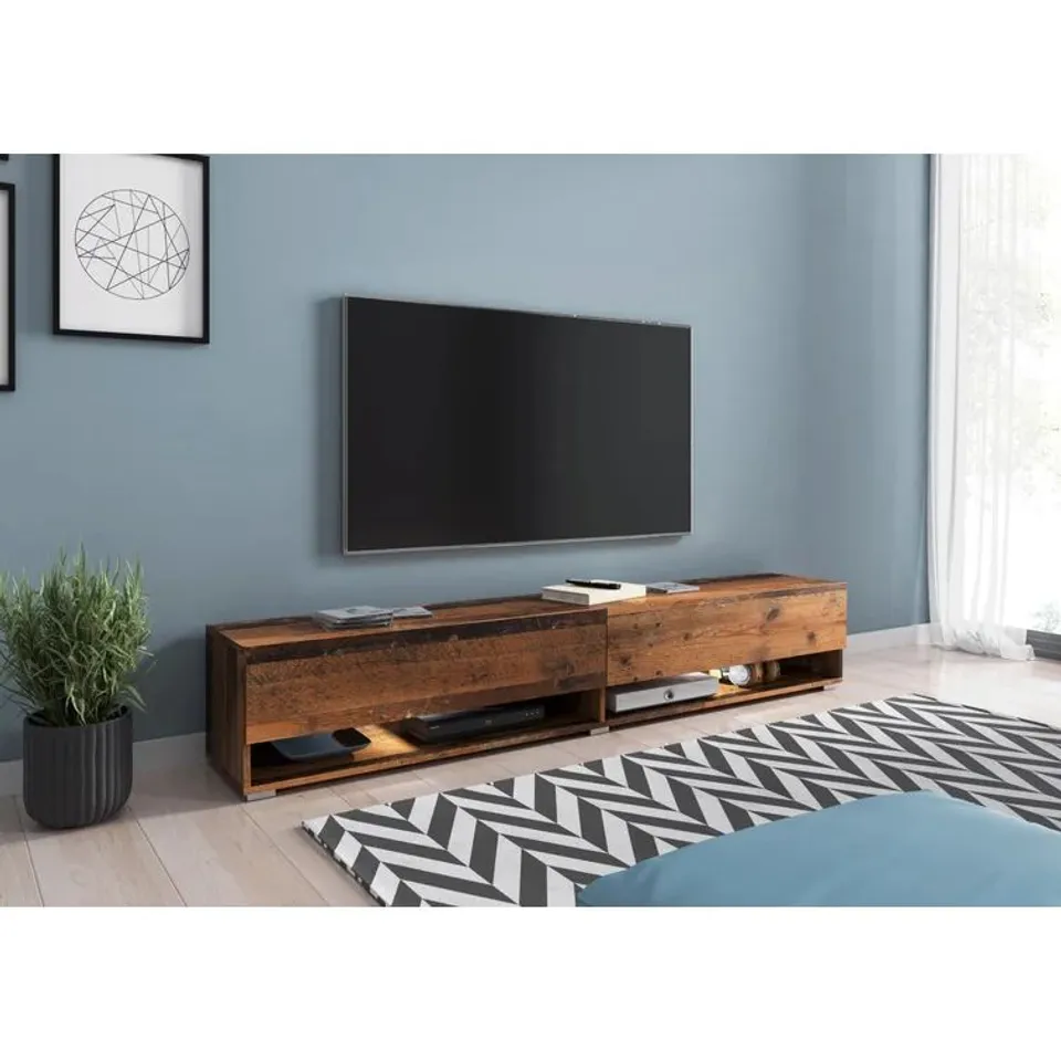 BOXED AMIT TV STAND FOR TV'S UP TO 78"